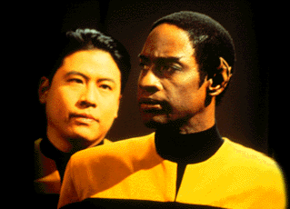 The Doctors recreation of Tuvok and Kim